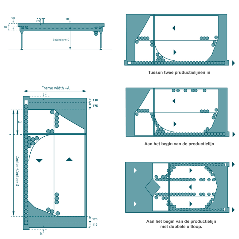 Accumulating Table conveyor