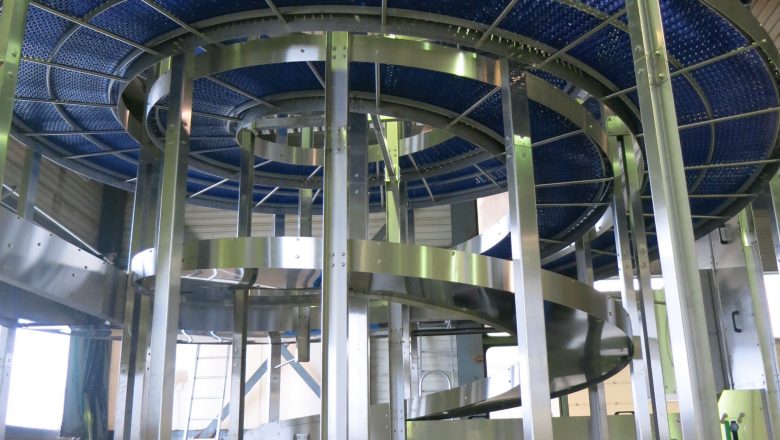 TWICE THE EFFICIENCY: THE JP FD DOUBLE SPIRAL CONVEYOR